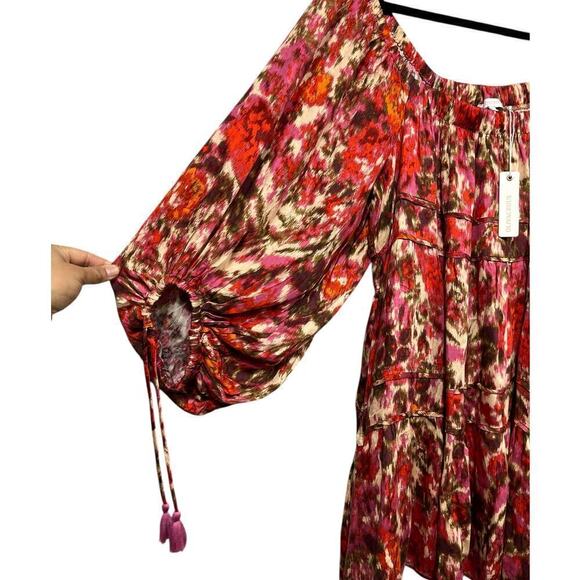 NWTS Olivaceous Off The Shoulder Above The Knee Dress / Size-Medium - Picture 3 of 10